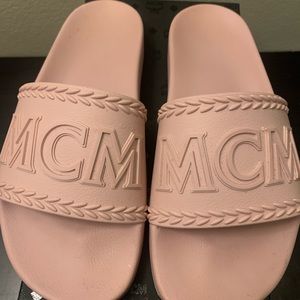 MCM Logo Rubber Slide